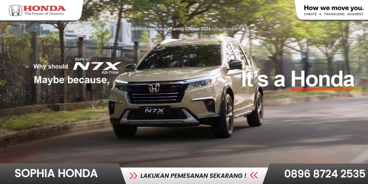 Web banner honda Brv
